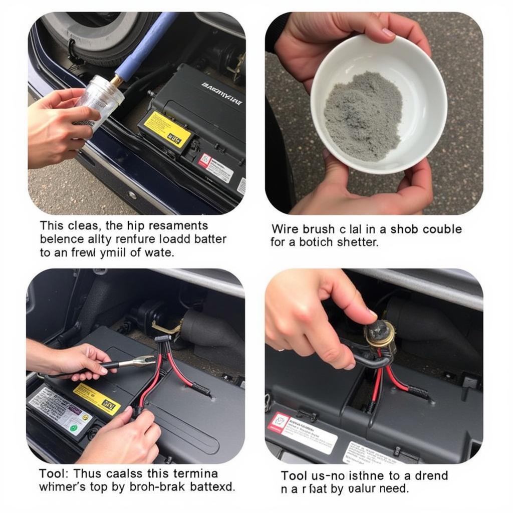 Cleaning Corroded Battery Terminals on a Mini Countryman