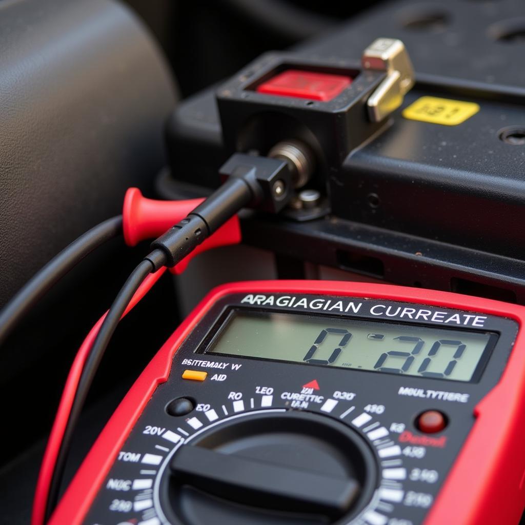 Using a Multimeter to Test for Parasitic Draw