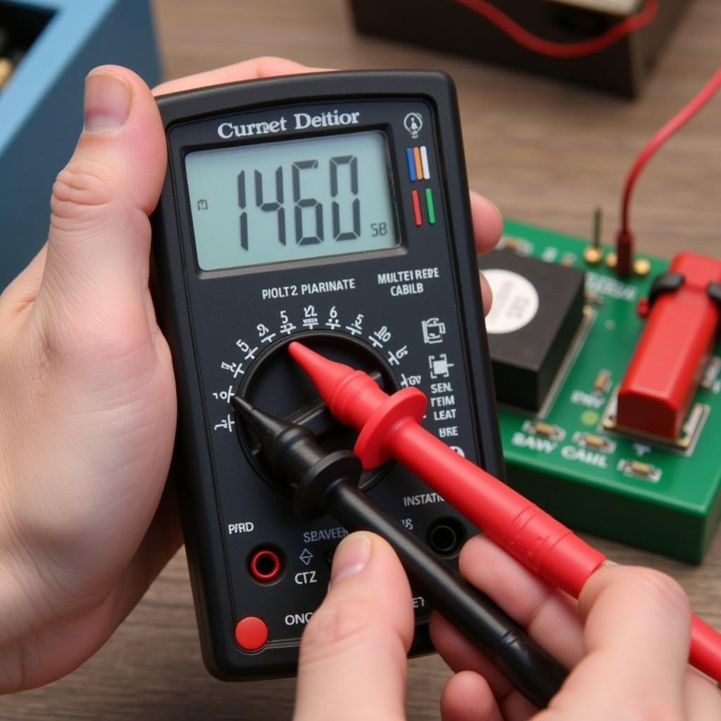 Multimeter Reading Battery Drain