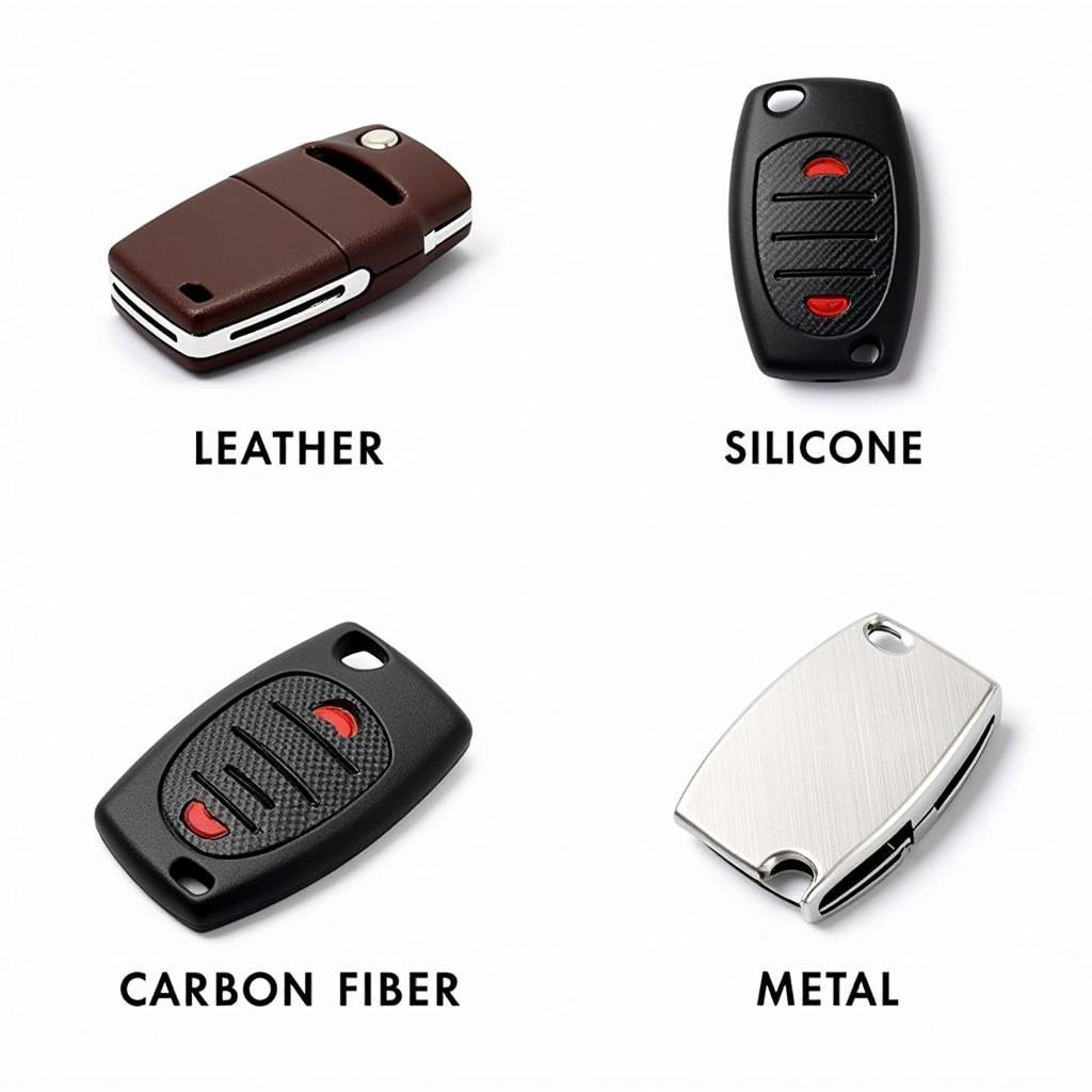 Mustang Key Fob Cover Materials