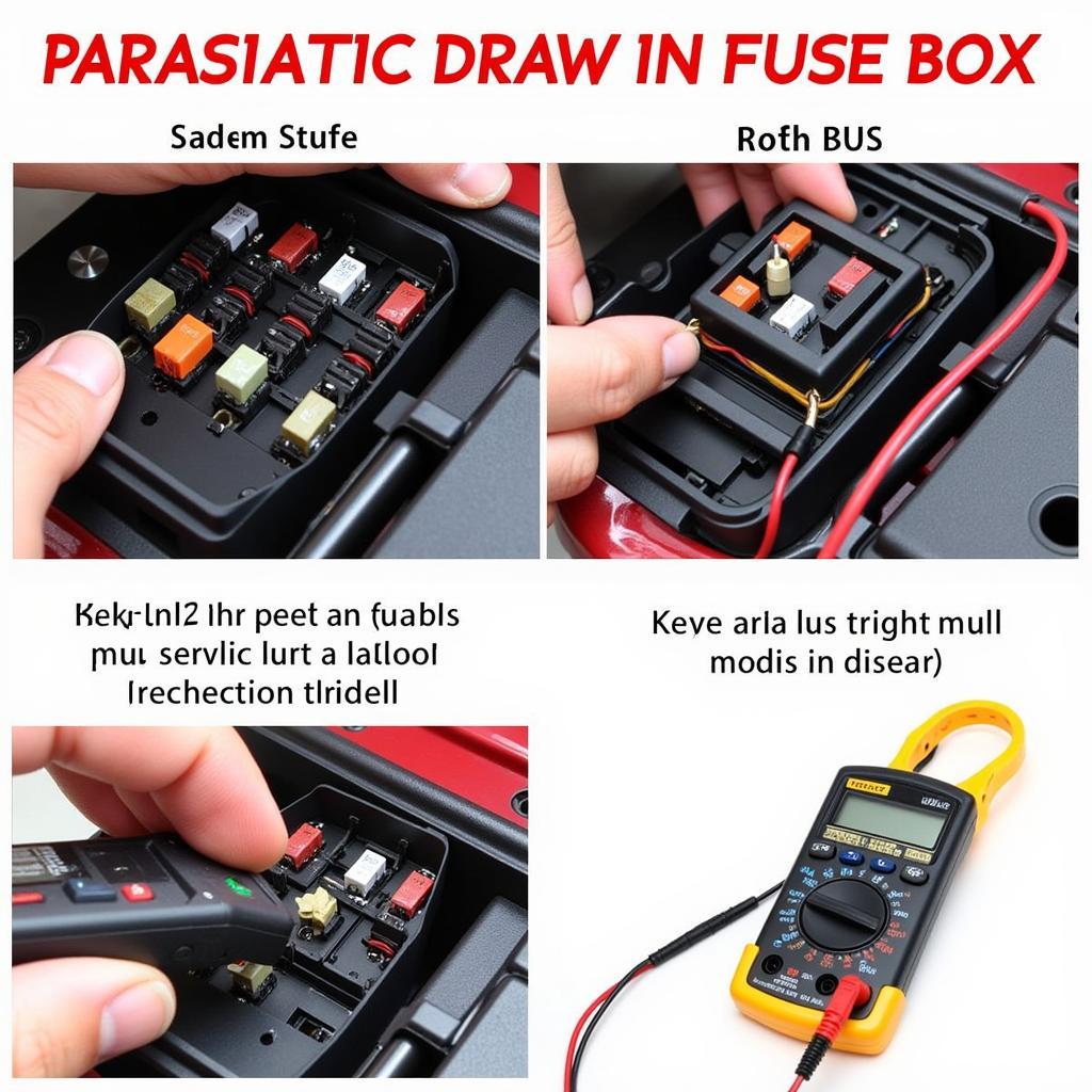 Testing for Parasitic Draw in a Mustang