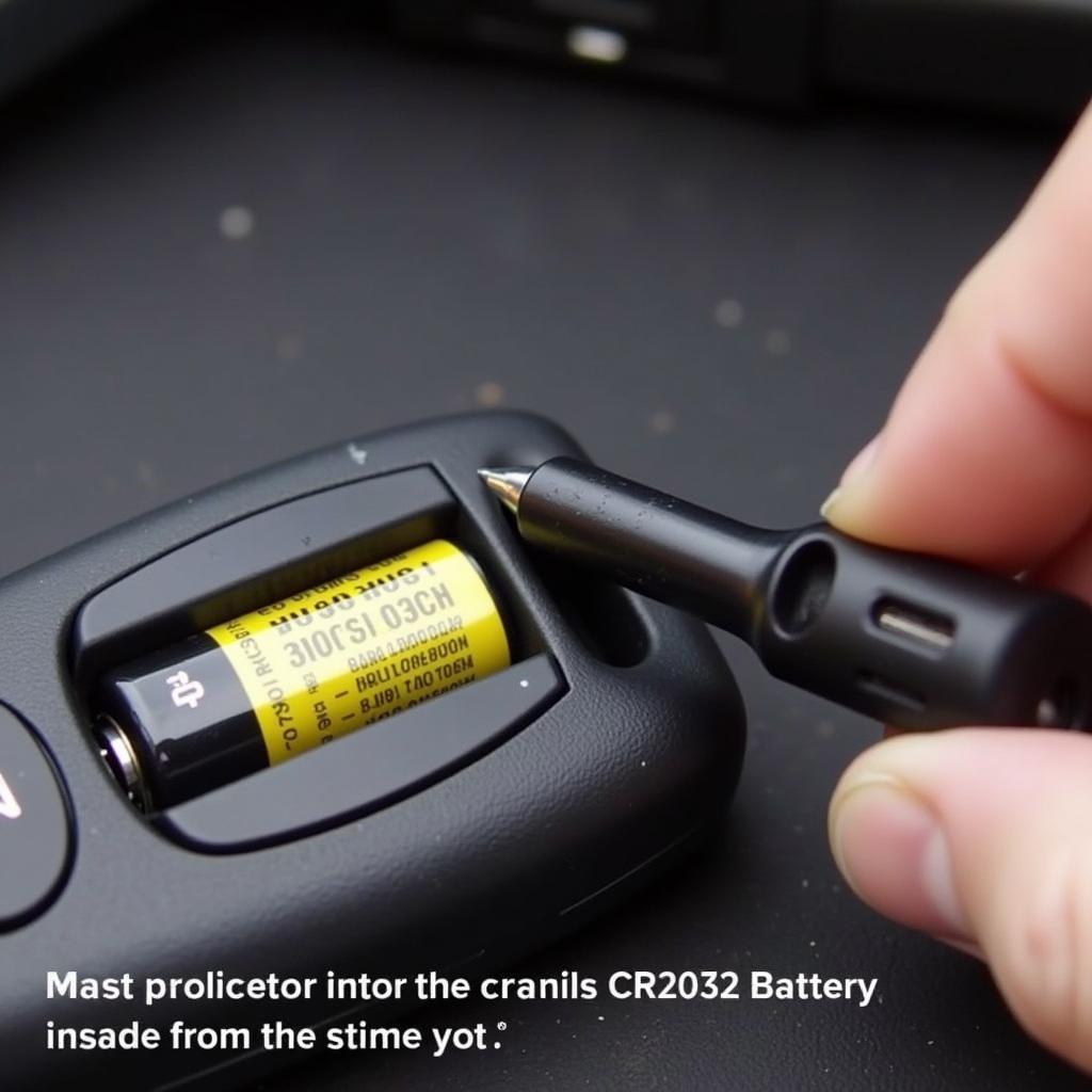 Installing a New Battery in a Volvo Key Fob