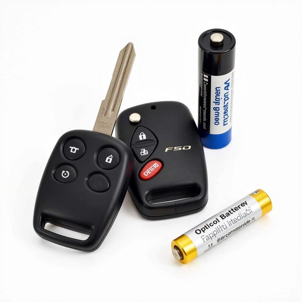 New Ford F150 Key Fob Battery Installed