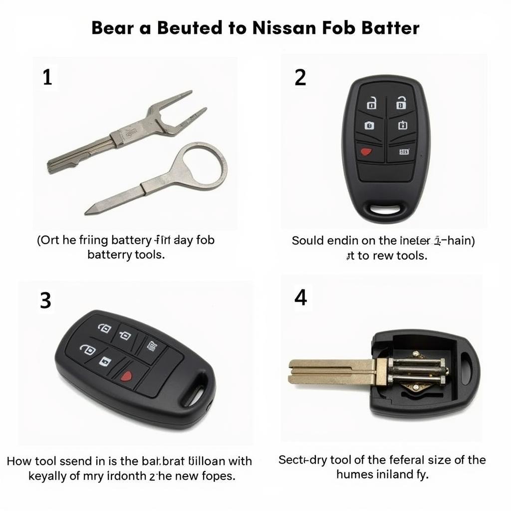 Replacing a Nissan Key Fob Battery