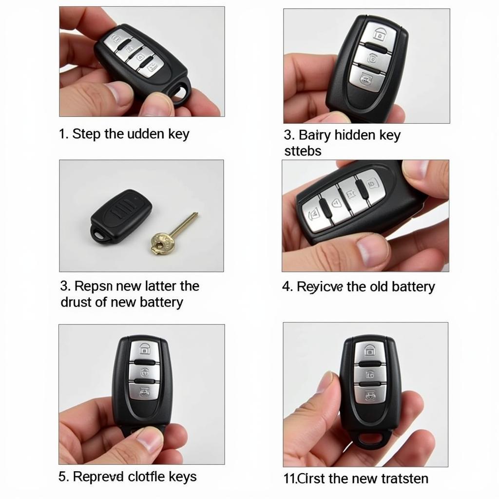 Replacing the Battery in a Nissan Smart Key Fob