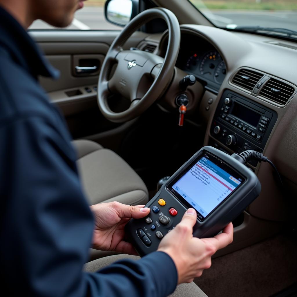 Using an OBD2 Scanner on a Mercury Sable