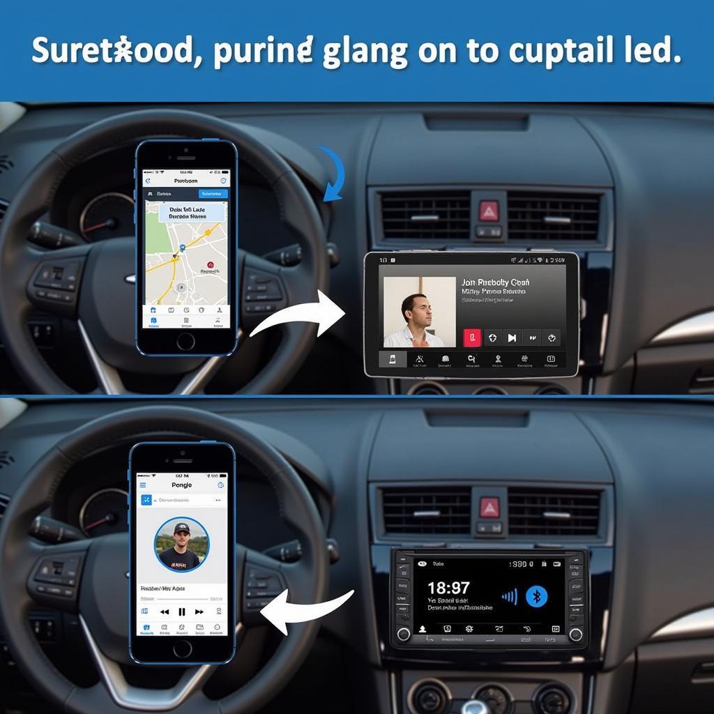 Pandora Radio Bluetooth Car Connection Setup