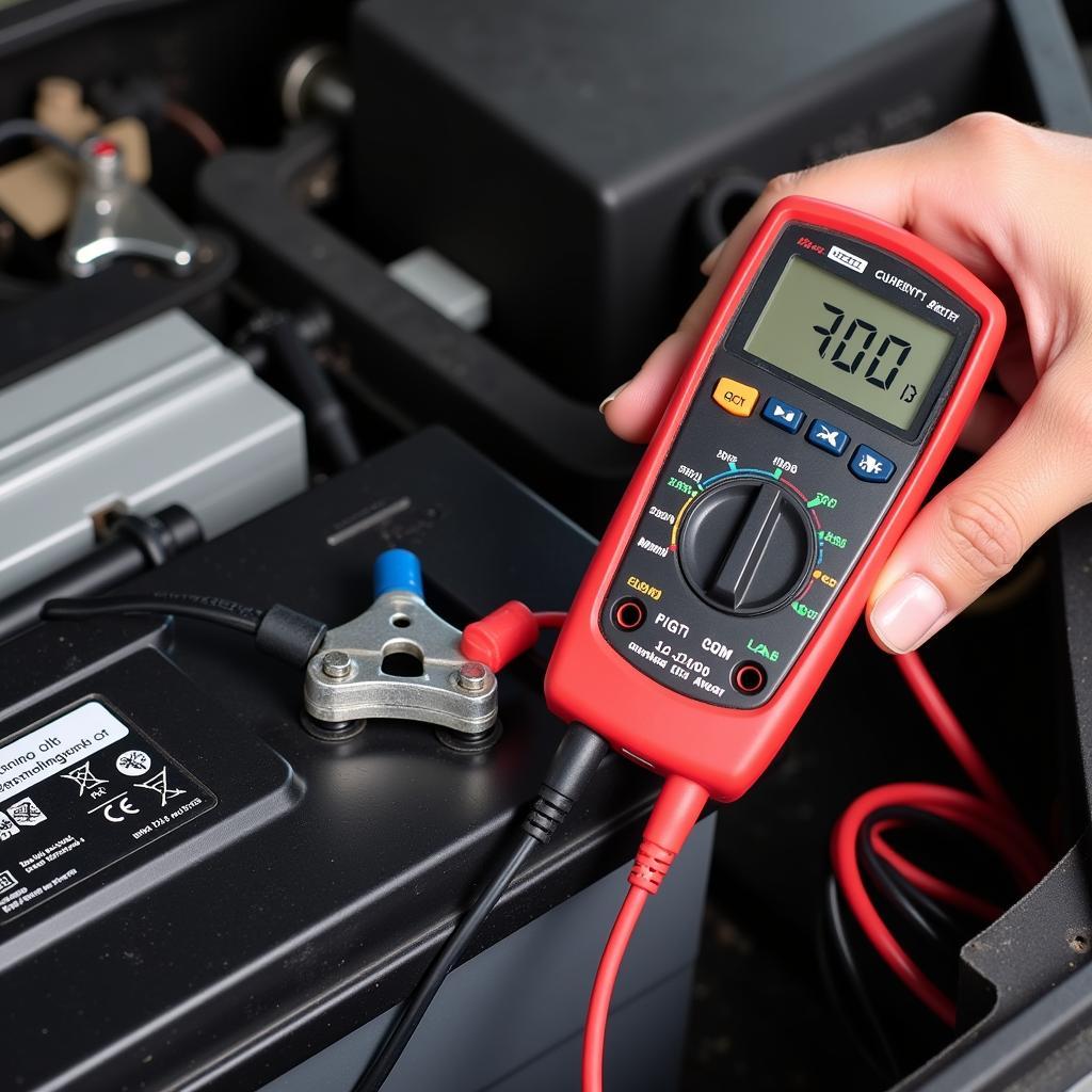 Parasitic Draw Test using Multimeter