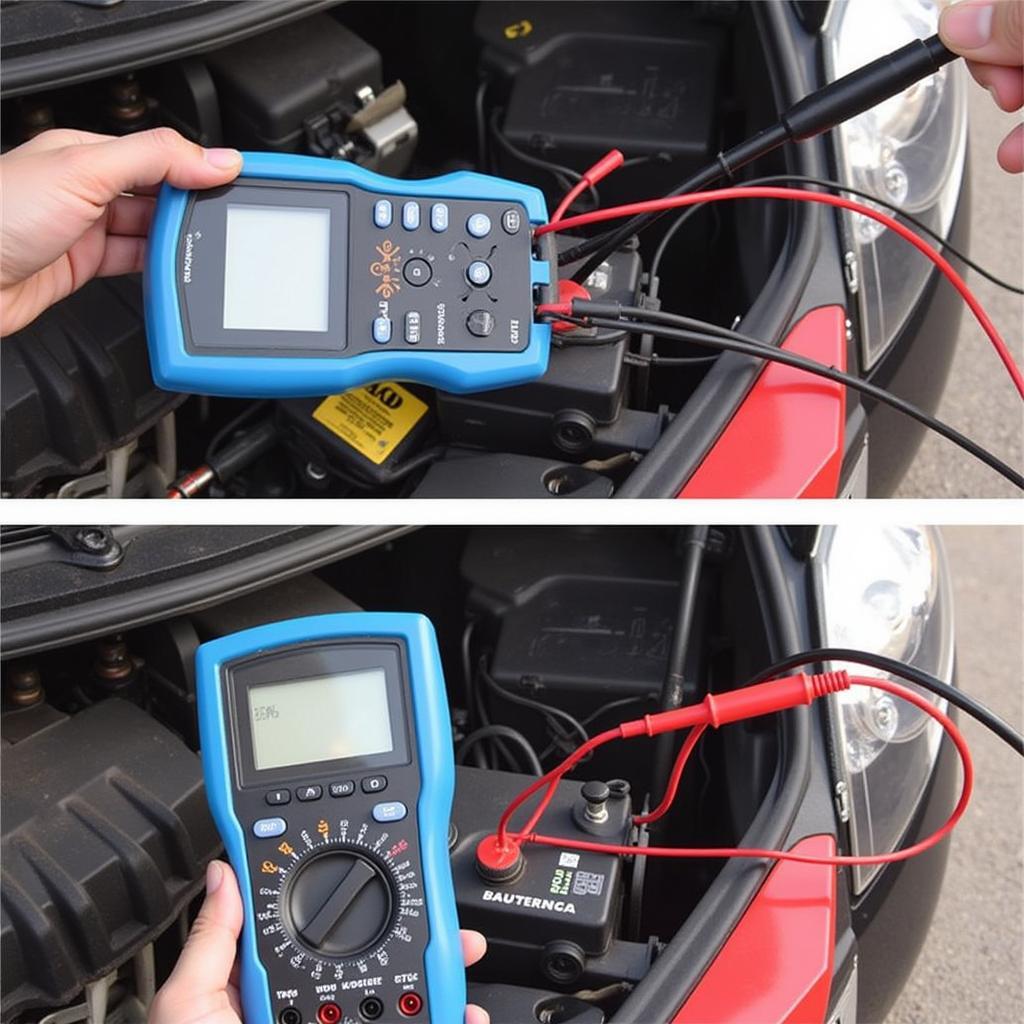 Parasitic Draw Test with Multimeter