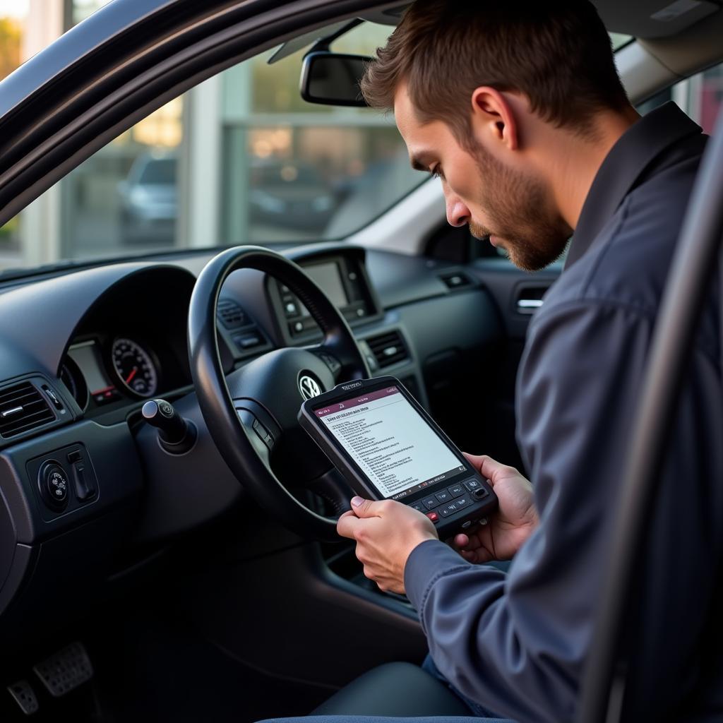 Using a Diagnostic Scanner on a Passat