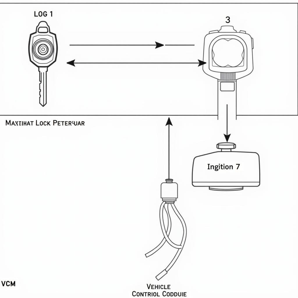 1993 Cadillac DeVille PassKey System Components