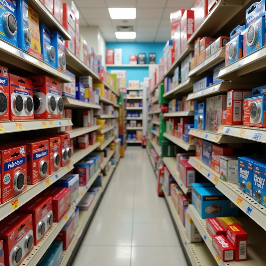 Key Fob Batteries in a Pharmacy