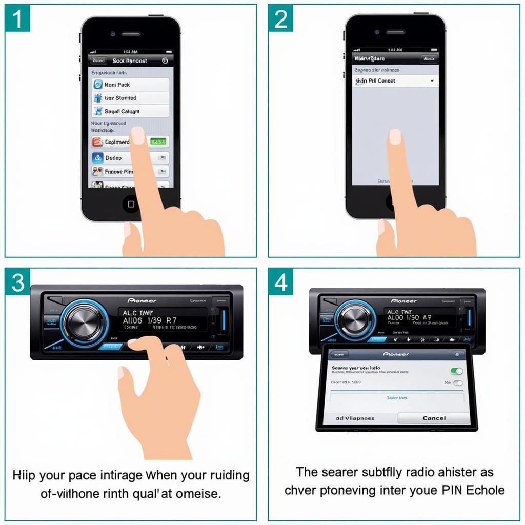 Pioneer Car Radio Bluetooth Pairing Process