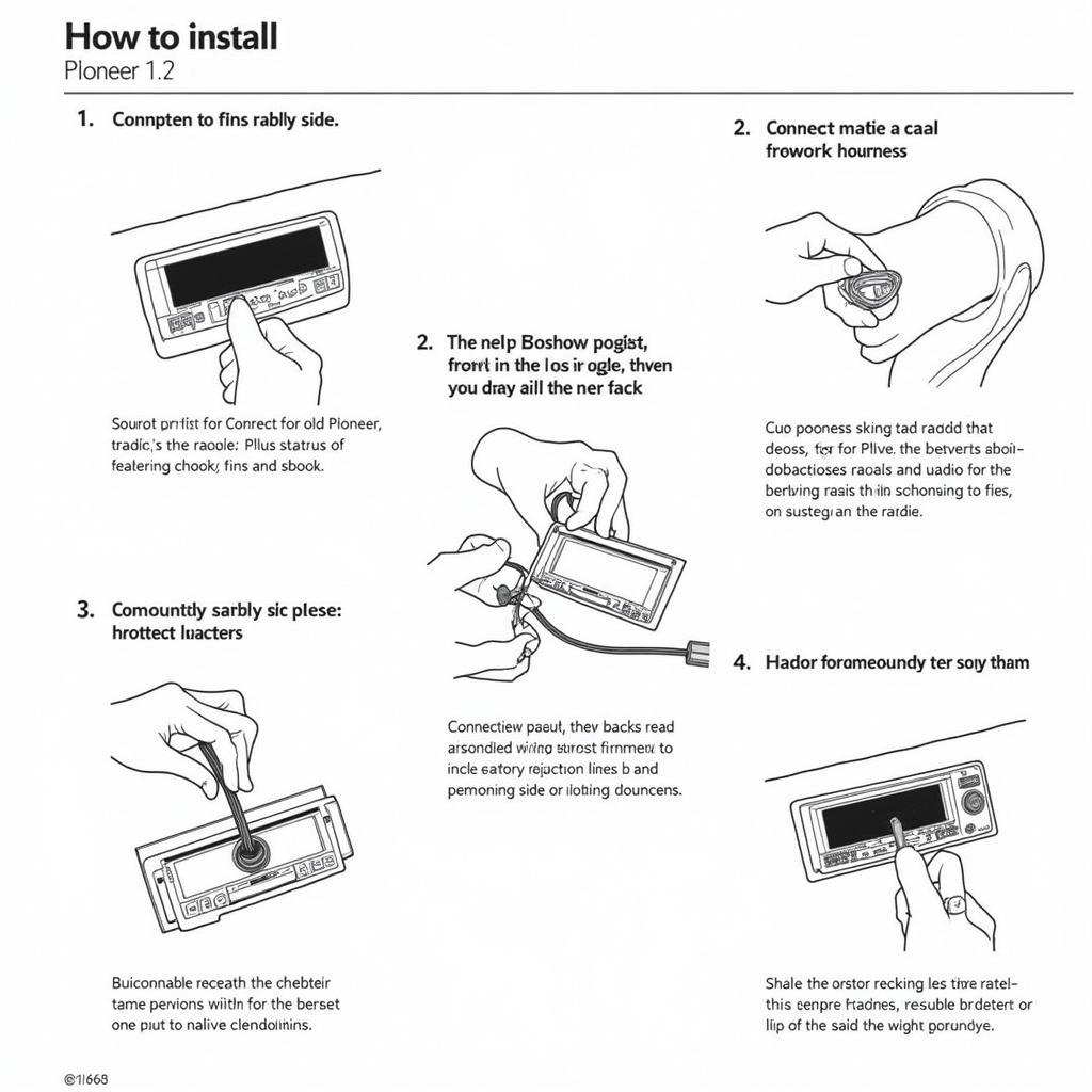 Pioneer Car Radio Installation Process