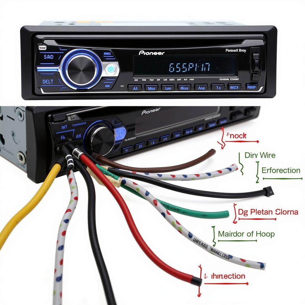 Pioneer Car Radio Wiring Harness Identification