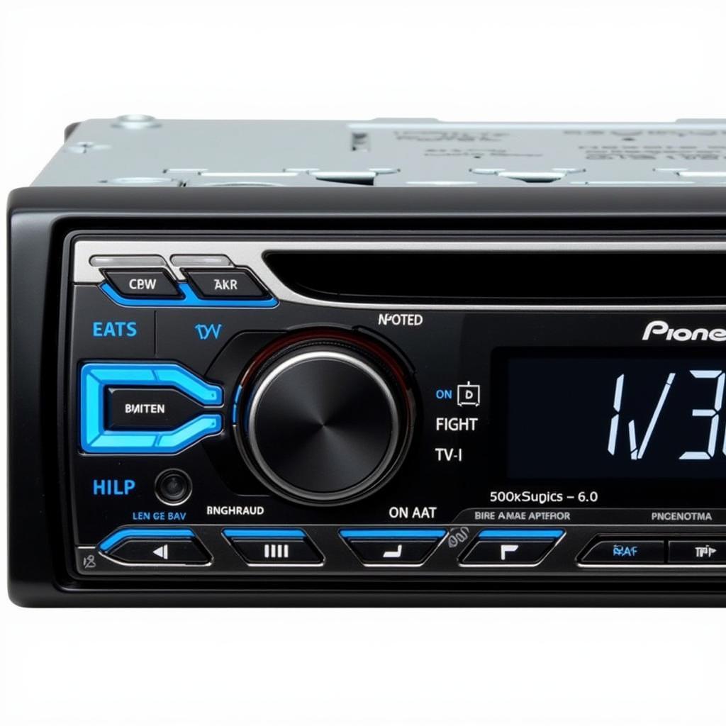 Pioneer FH-X785BT Front Panel Display