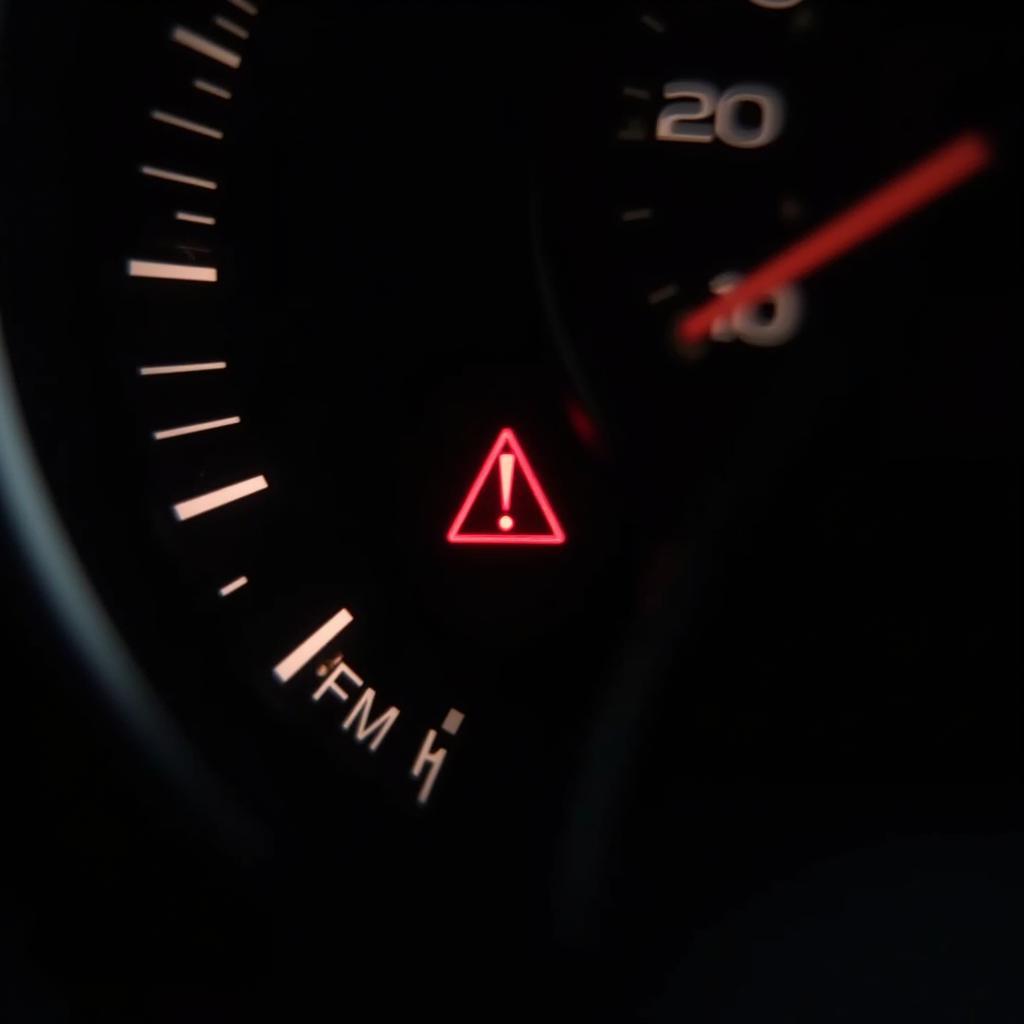 Porsche Warn and Brake Assist Warning Light