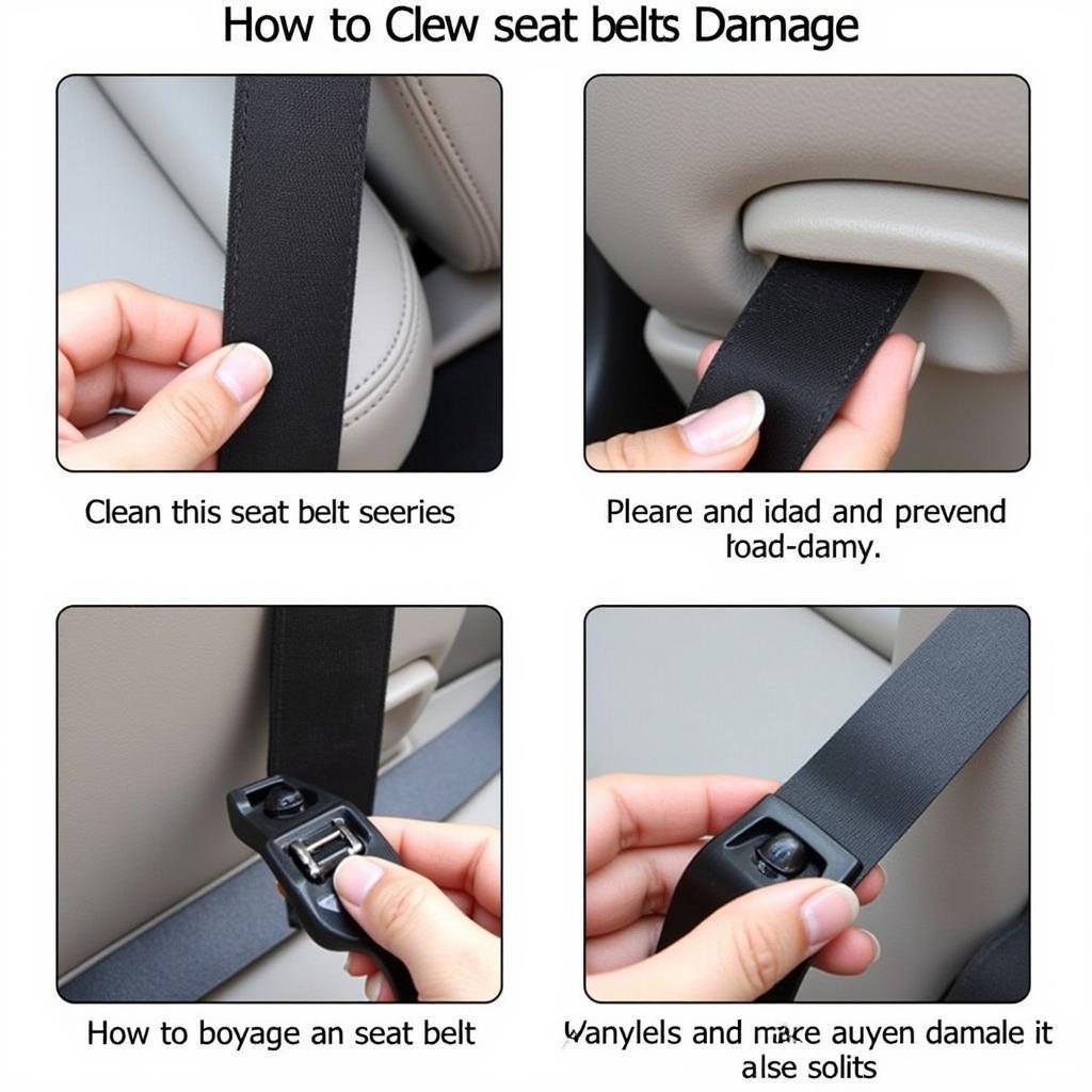 Preventative Maintenance for Prius Seat Belts