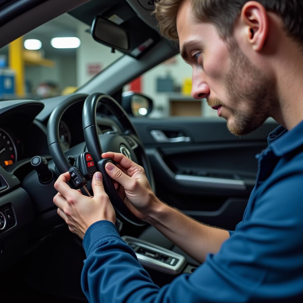 Professional Key Fob Battery Replacement