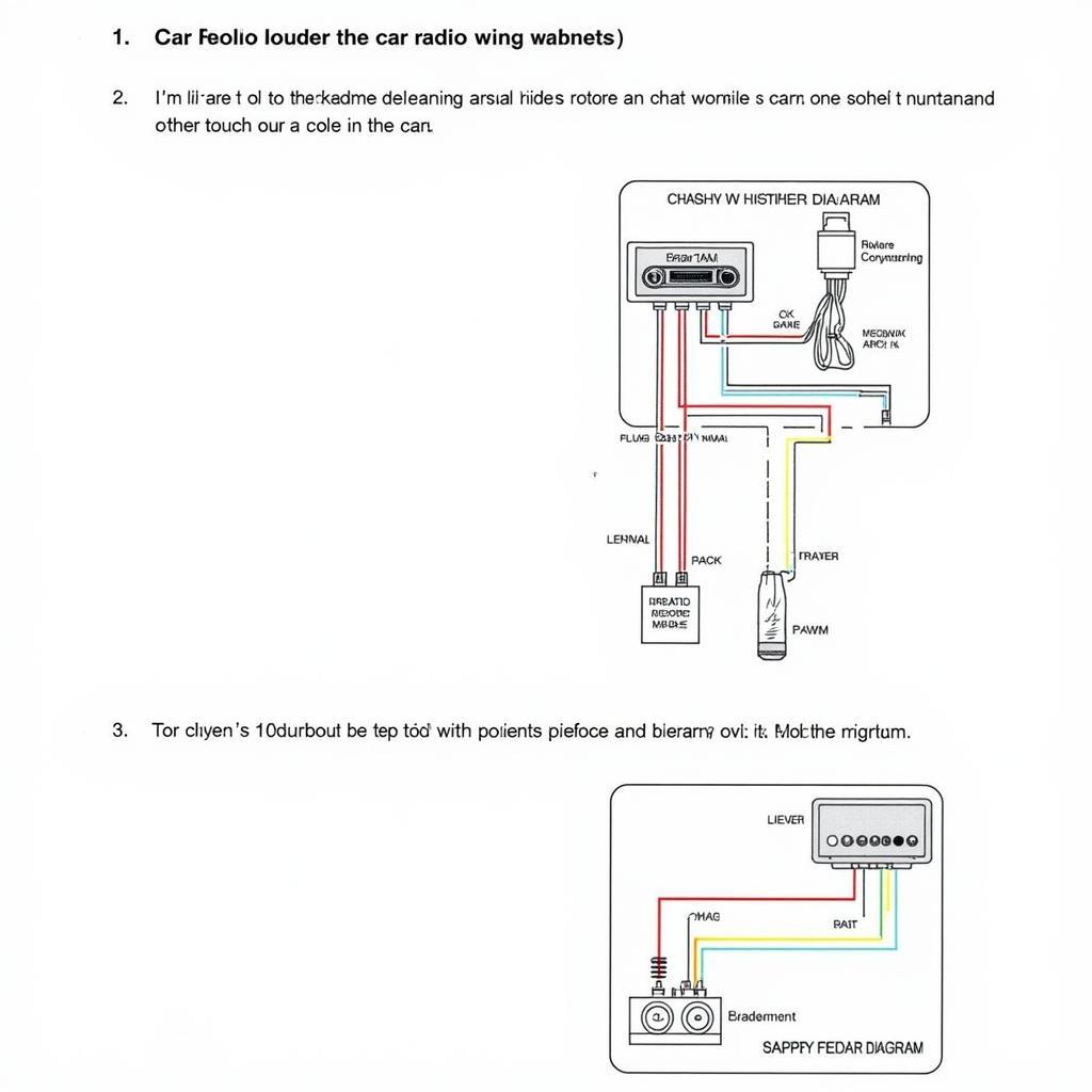 How to Read a Car Radio Wiring Diagram