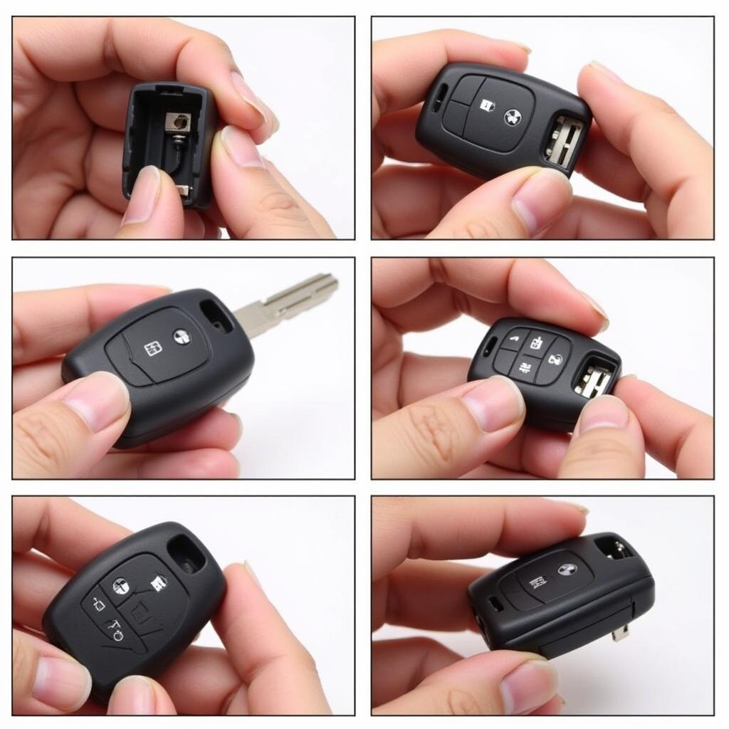 Reassembling the BMW Key Fob