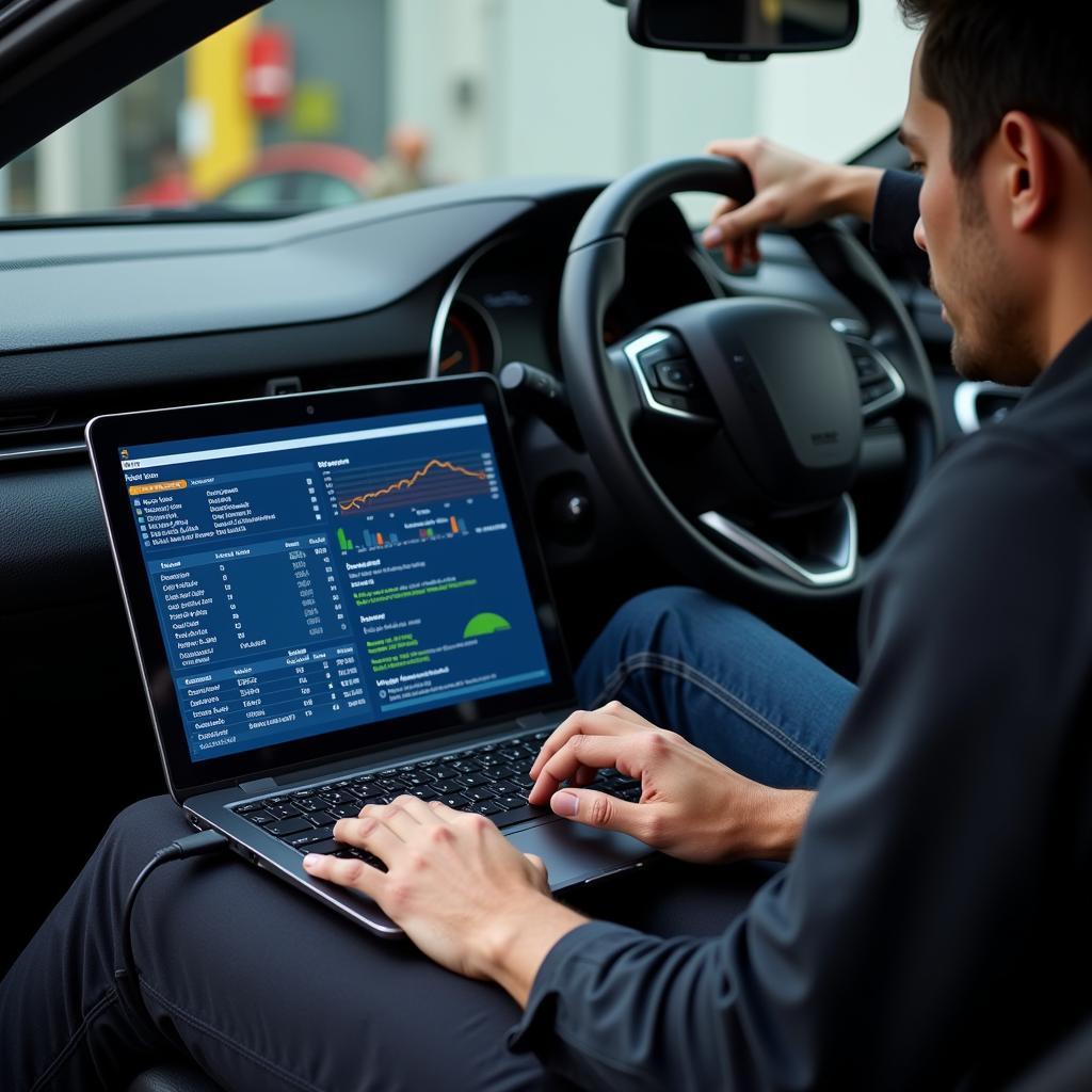 Remote Automotive Diagnostic Services using a Laptop