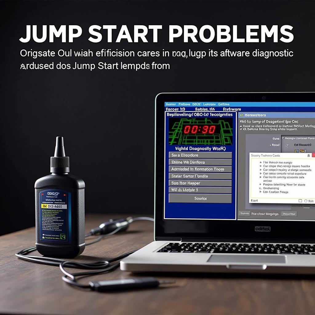 Remote Car Diagnostics Software for Jump Start Issues