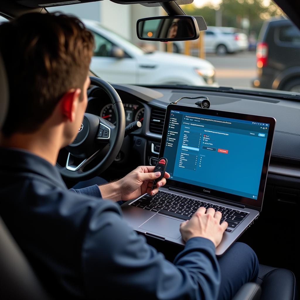 Remote Key Fob Programming by Technician