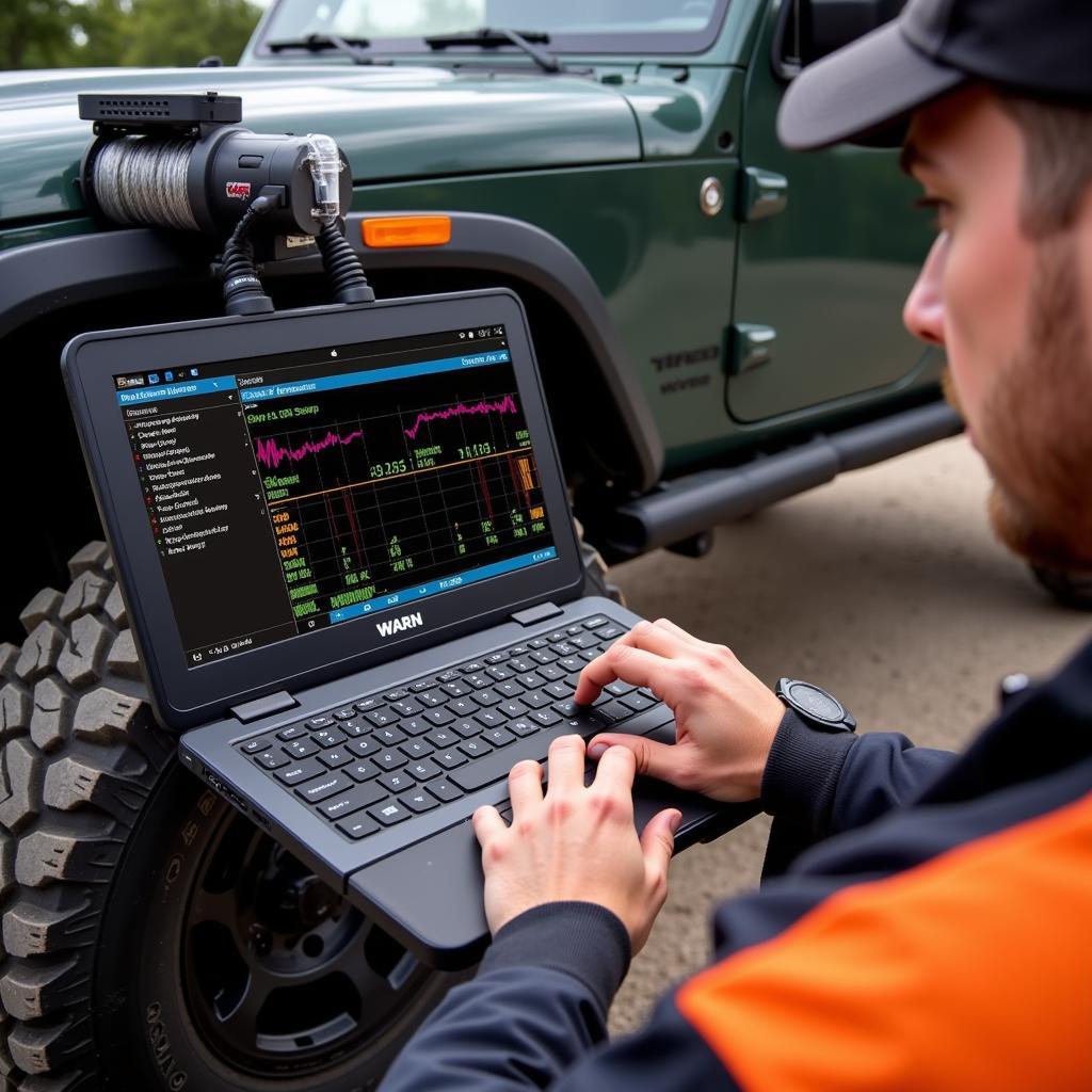 Remote Winch Diagnostics