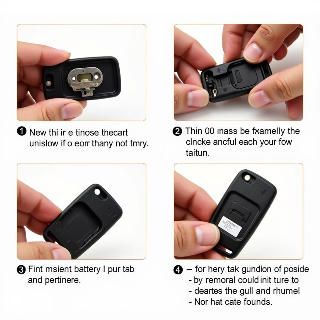 Replacing 2007 Toyota Camry Key Fob Battery