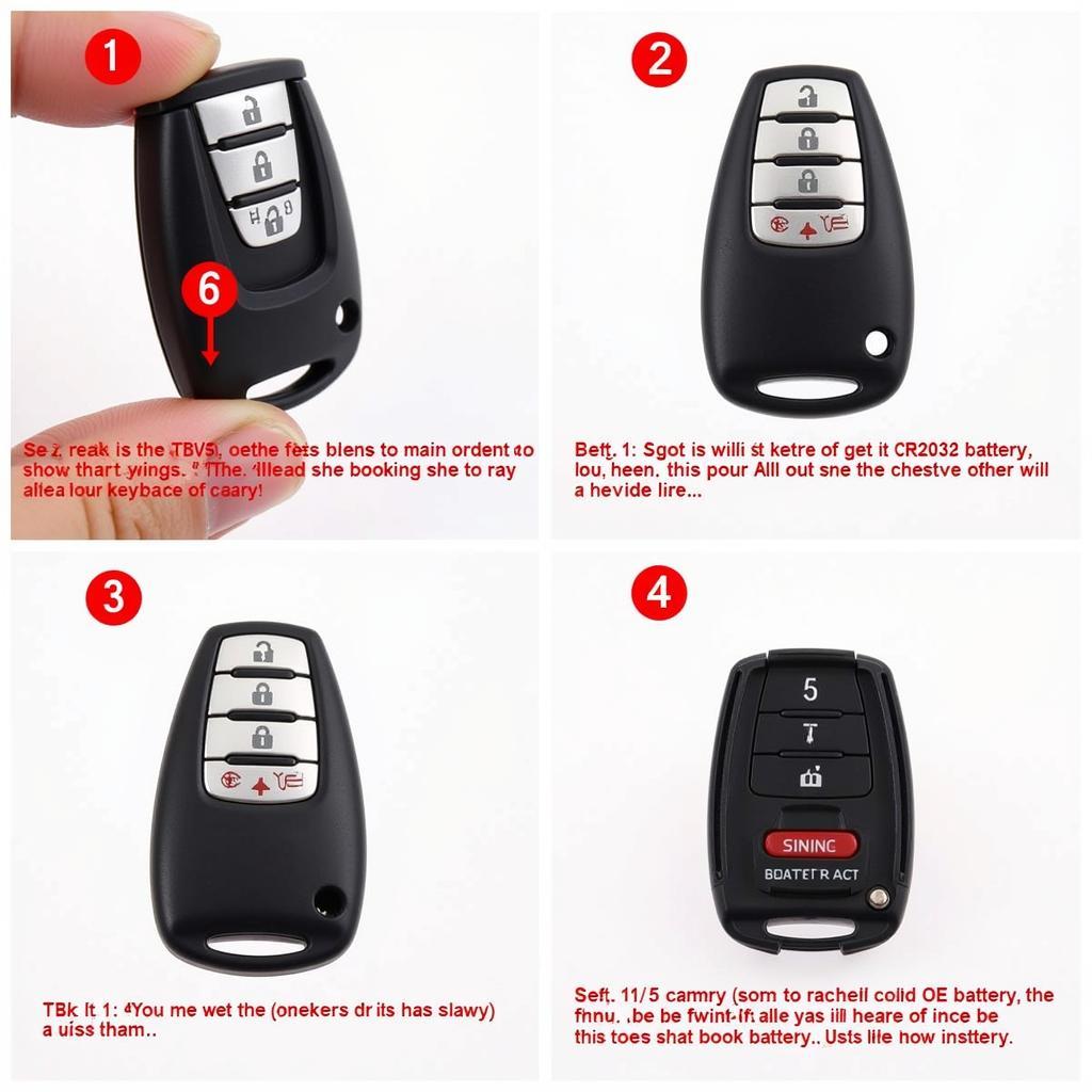 Replacing 2015 Toyota Camry Key Fob Battery