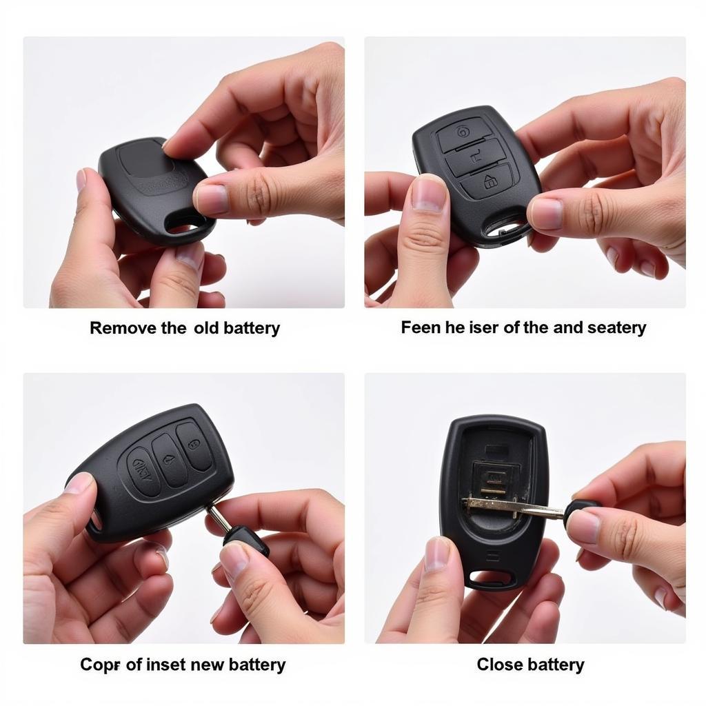 Replacing Car Key Fob Battery