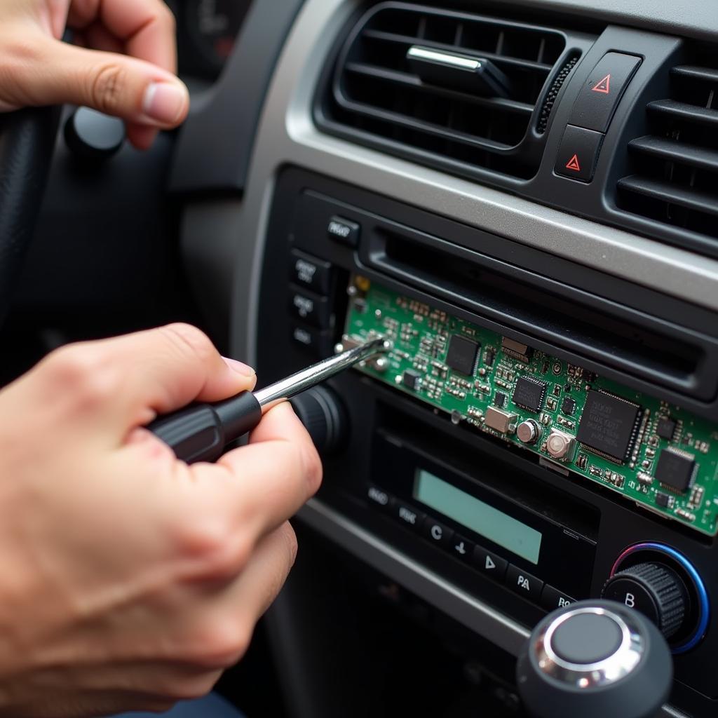 Replacing a Car Radio's Bluetooth Module