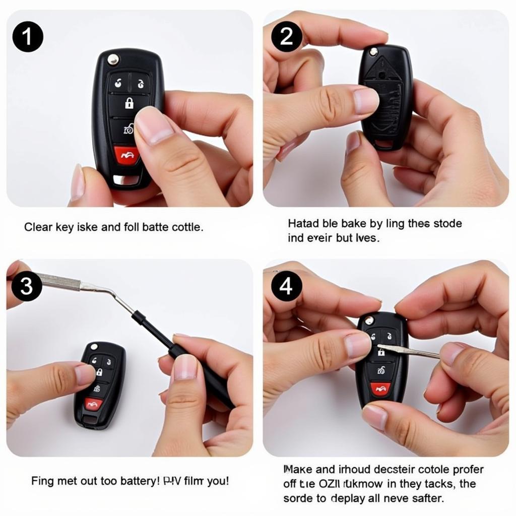 Replacing Key Fob Battery