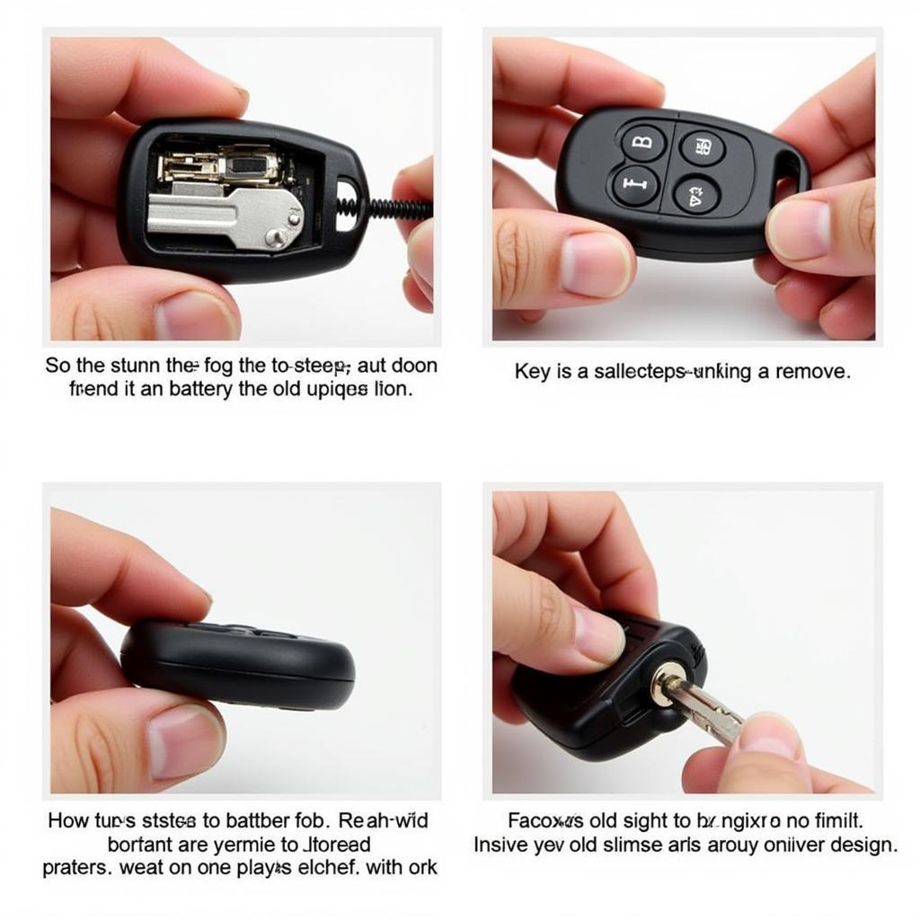 Replacing Range Rover key fob battery