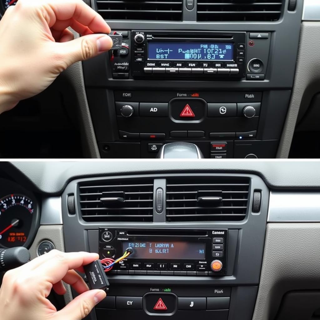 Installing a Retro Car Radio Bluetooth Adapter