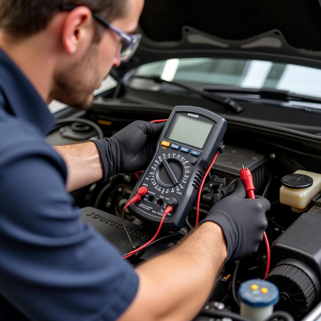 Checking the Saab 93 Alternator for Battery Drain Issues