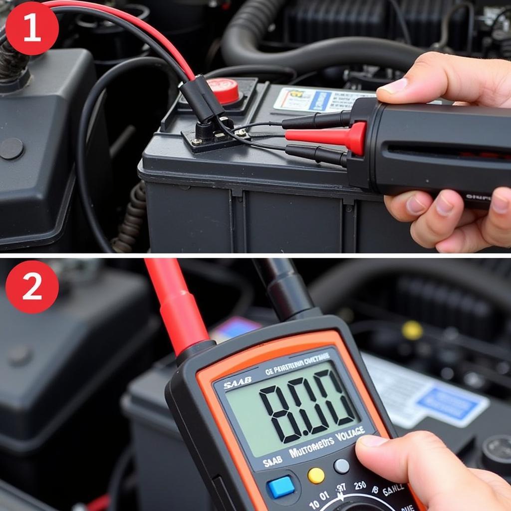 Saab Battery Drain Test