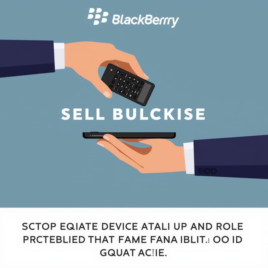 Selling a Blackberry Device