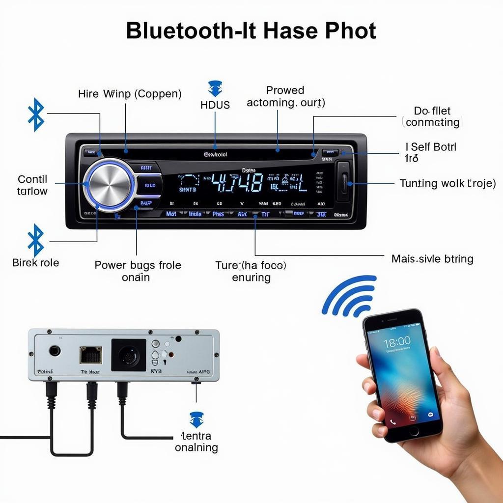 Single Din Car Radio Bluetooth Features