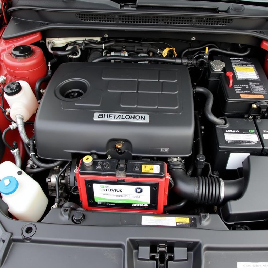 Skoda Fabia Battery Location