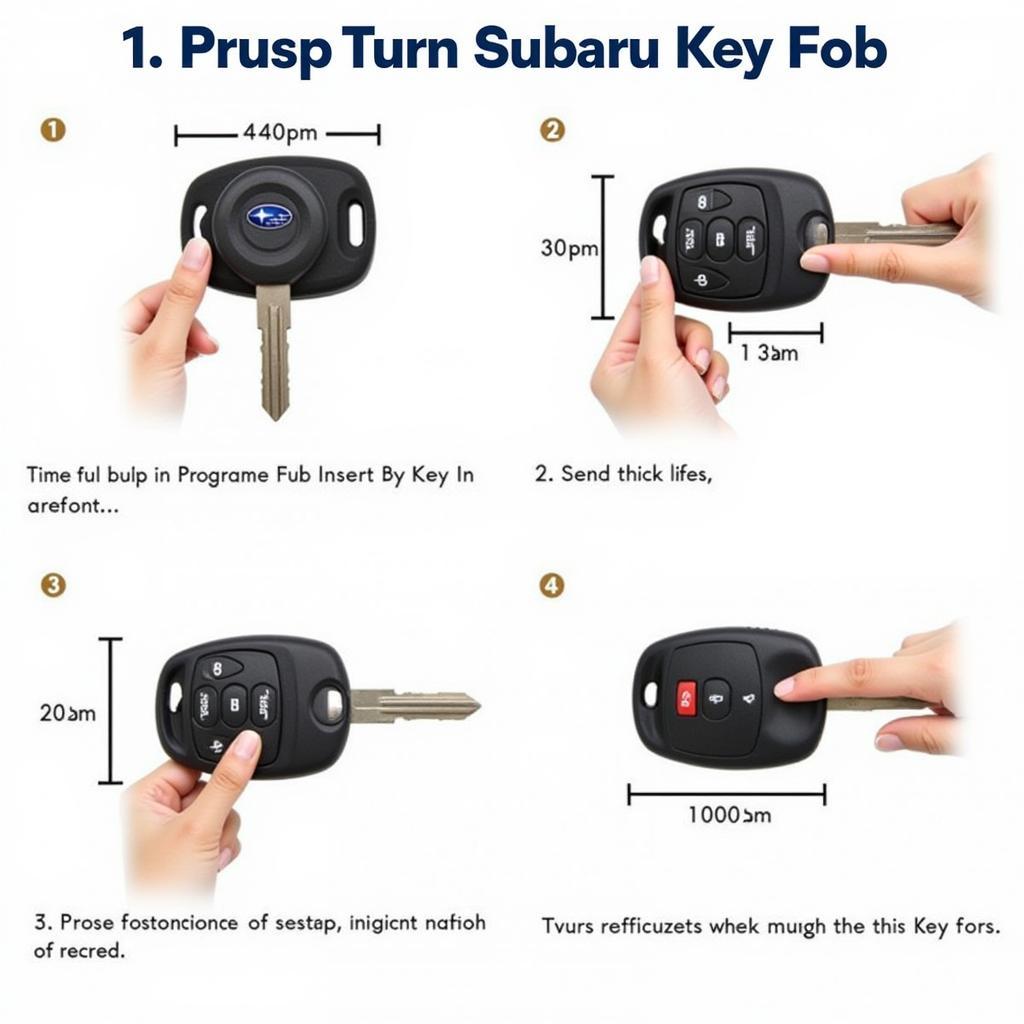 Programming a Subaru Key Fob