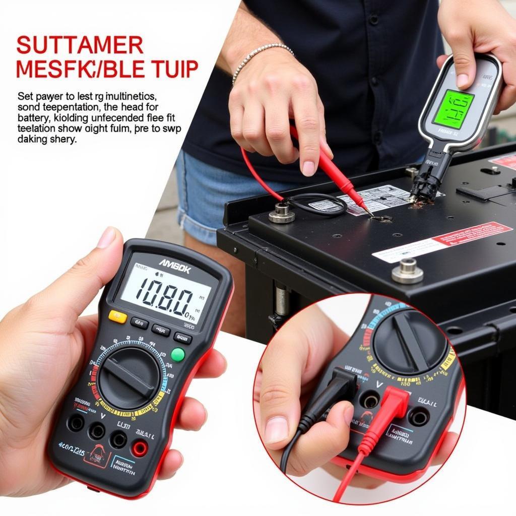 Testing Car Battery and Alternator with a Multimeter