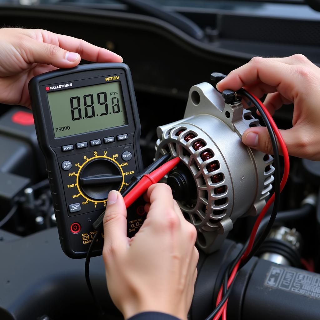 Testing a Car Alternator Using a Multimeter