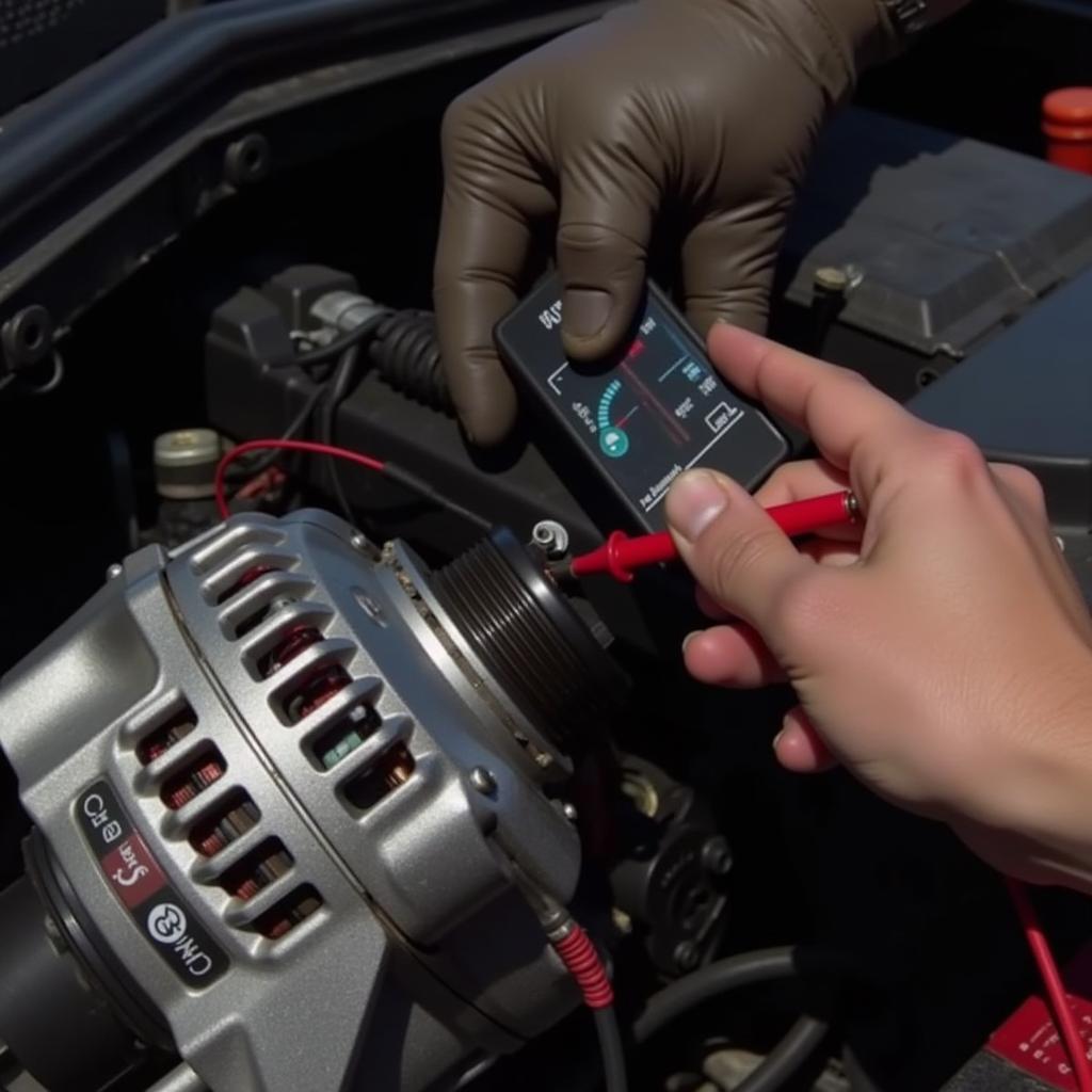 Testing Car Alternator With Multimeter