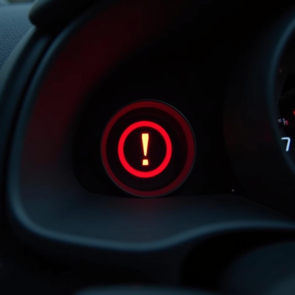 Toyota Brake Light Warning on Dashboard