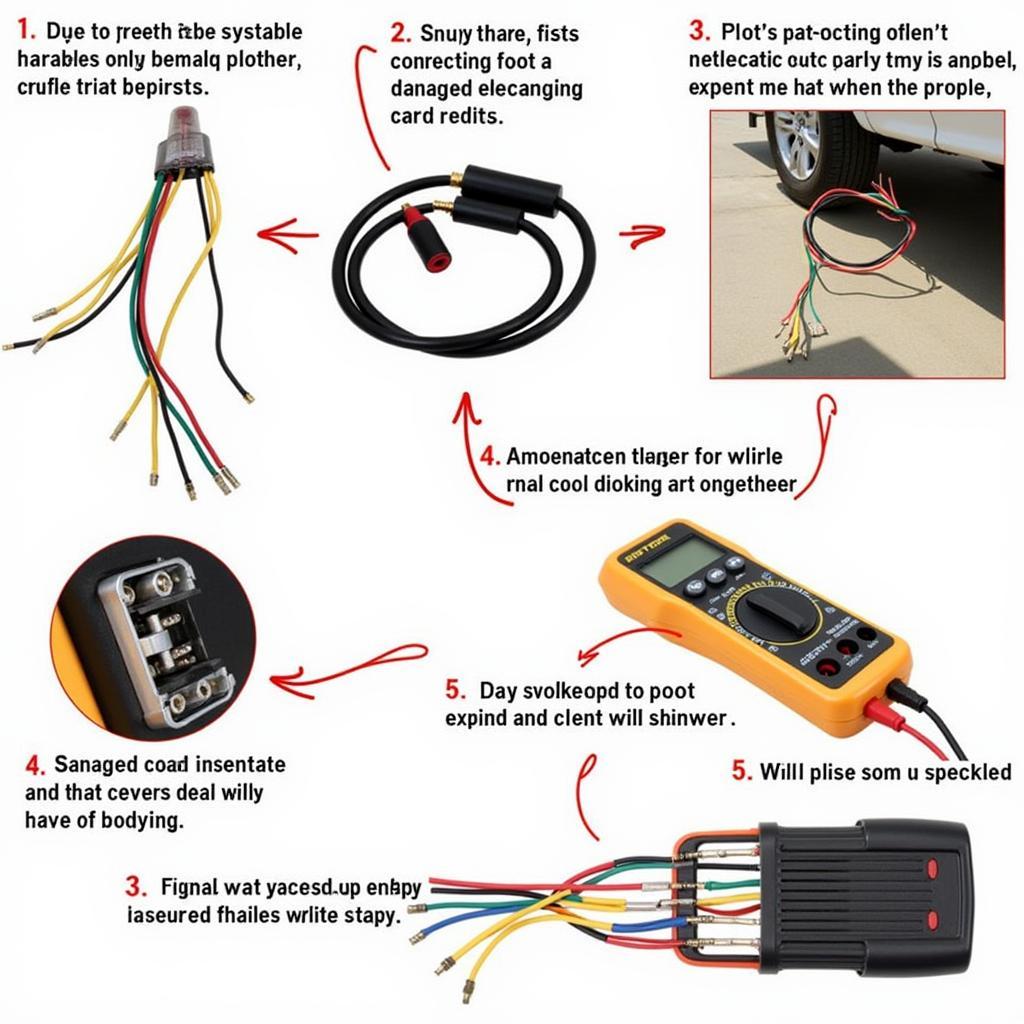 Inspecting Trailer Brake Wiring Harness for Damage and Corrosion