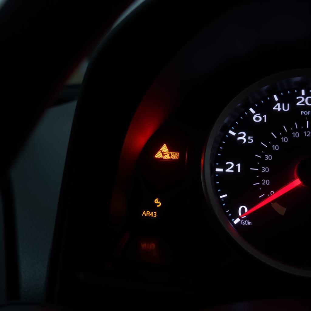 Transmission Malfunction Warning Light on Car Dashboard After Dead Battery