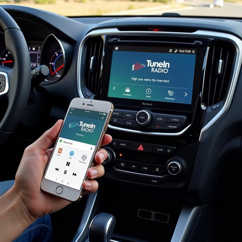 Connecting TuneIn Radio to Car Bluetooth