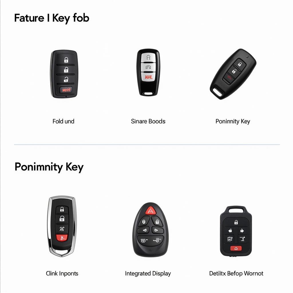 Different Types of Car Key Fobs